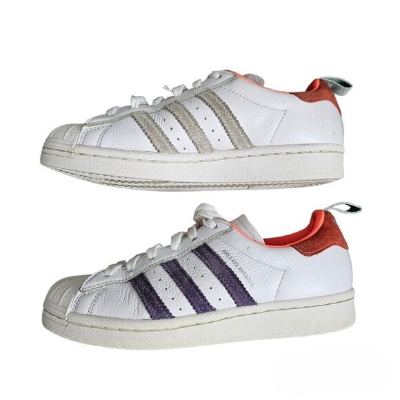adidas Superstar Girls Are Awesome Collab Limited Edition Urban Style Sneaker - Picture 3 of 15